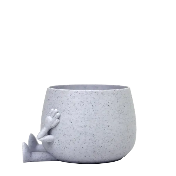 Happy Pot - LaLa | Verspielter Pflanztopf aus nachhaltigem PLA+ Happy Pot - LaLa | Verspielter Pflanztopf aus nachhaltigem PLA+