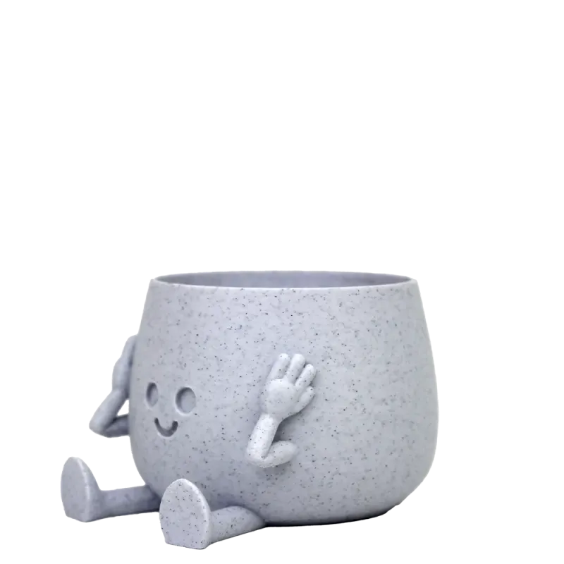 Happy Pot - LaLa | Verspielter Pflanztopf aus nachhaltigem PLA+ Happy Pot - LaLa | Verspielter Pflanztopf aus nachhaltigem PLA+