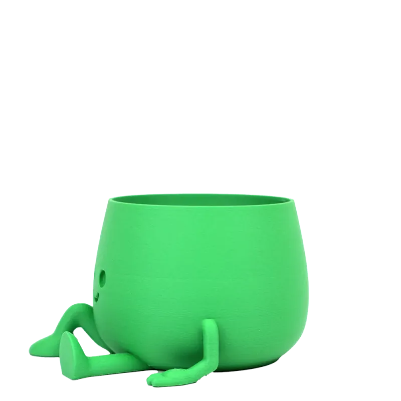 Happy Pot - Relaxy | Entspannter Pflanztopf aus nachhaltigem PLA+