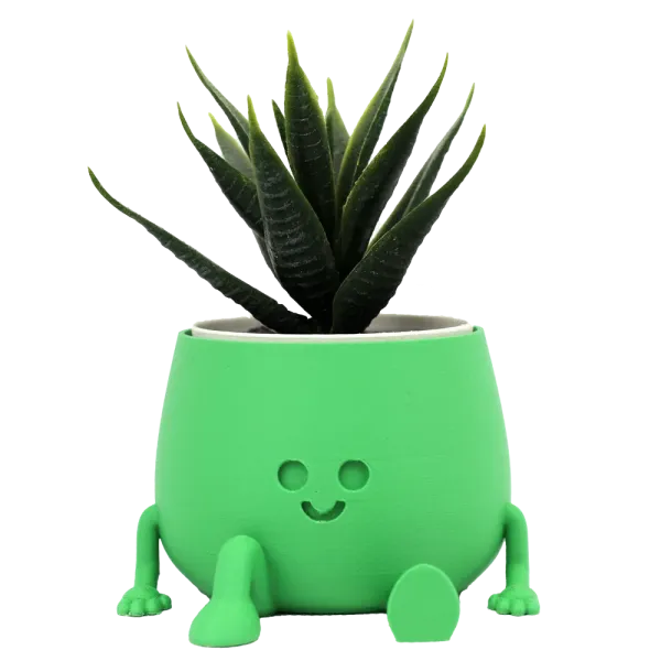 Happy Pot - Relaxy | Entspannter Pflanztopf aus nachhaltigem PLA+