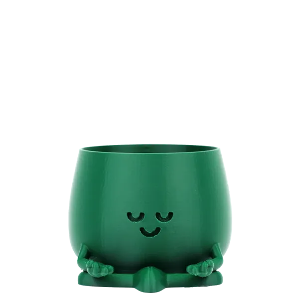 Happy Pot - Zen | Meditativer Pflanztopf aus nachhaltigem PLA+