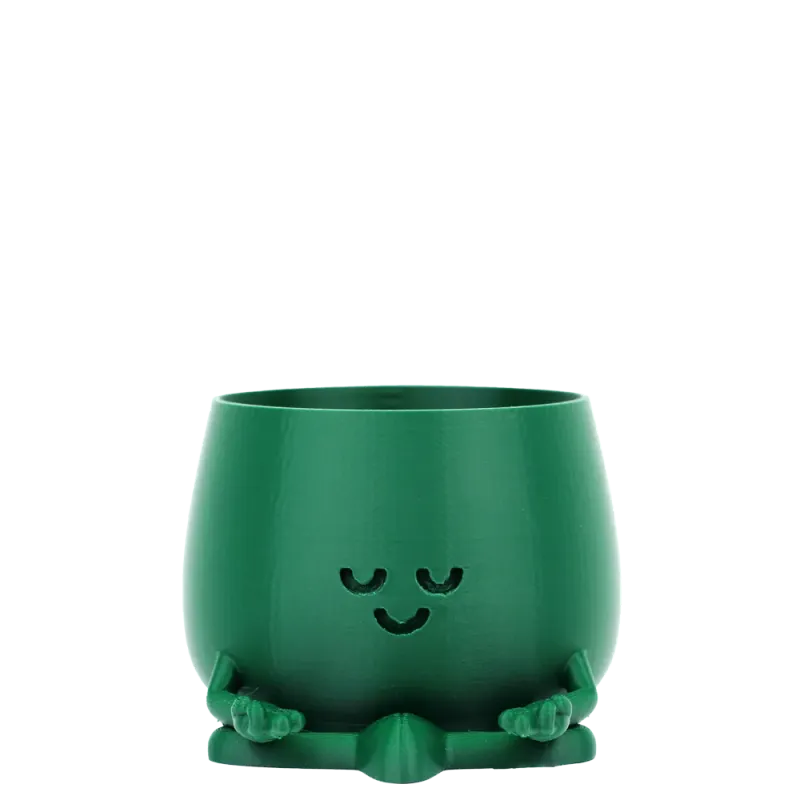 Happy Pot - Zen | Meditativer Pflanztopf aus nachhaltigem PLA+