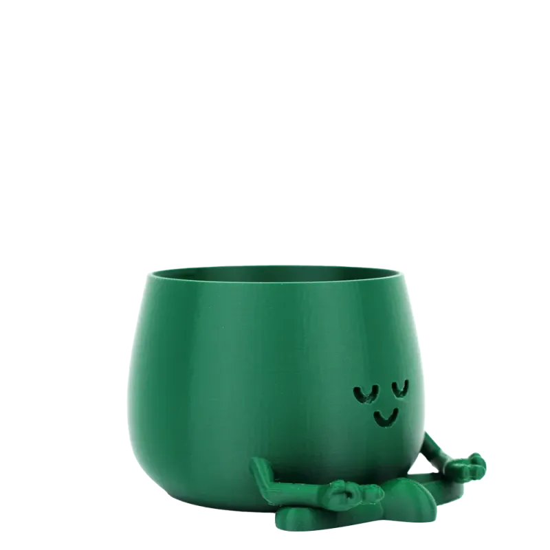 Happy Pot - Zen | Meditativer Pflanztopf aus nachhaltigem PLA+