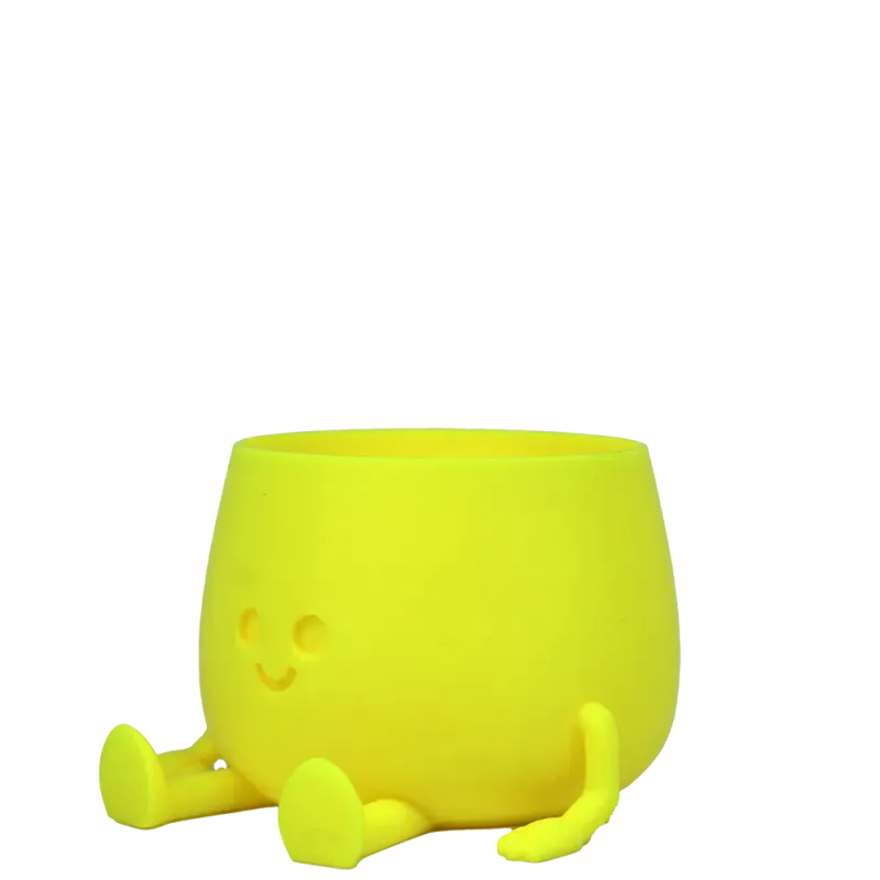 Happy Pot - Smiley | Niedlicher Pflanztopf aus nachhaltigem PLA+