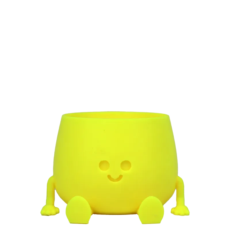 Happy Pot - Smiley | Niedlicher Pflanztopf aus nachhaltigem PLA+