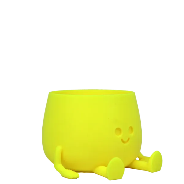 Happy Pot - Smiley | Niedlicher Pflanztopf aus nachhaltigem PLA+