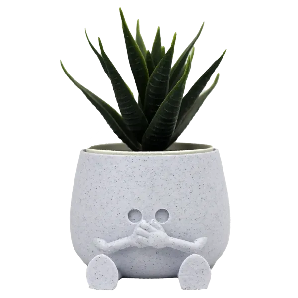 Happy Pot - Oops | Charmanter Pflanztopf für ein verspieltes Zuhause