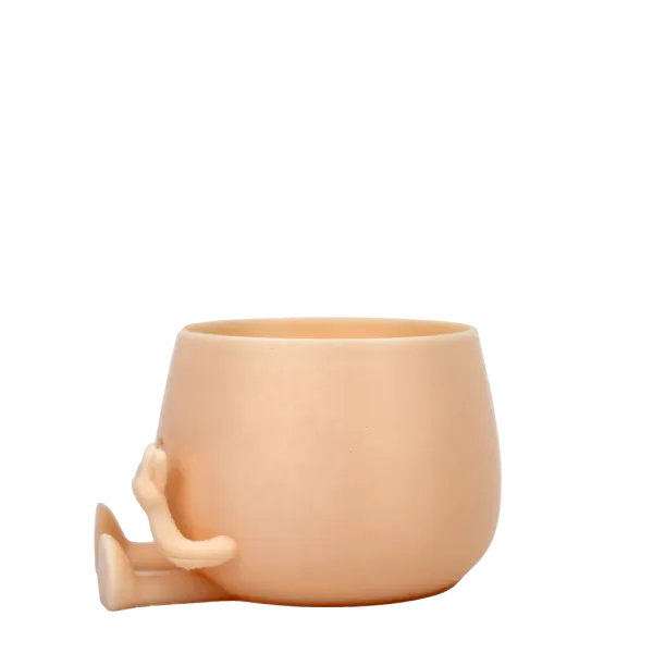 Happy Pot - Love | Pflanztopf mit K-Heart Geste aus nachhaltigem PLA+