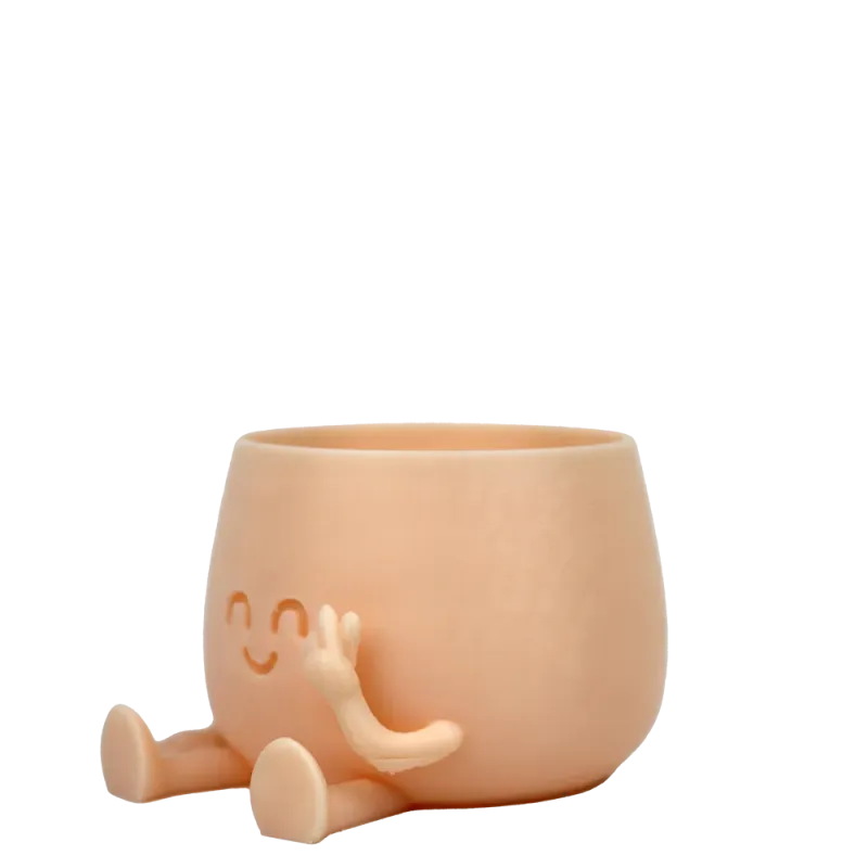 Happy Pot - Love | Pflanztopf mit K-Heart Geste aus nachhaltigem PLA+