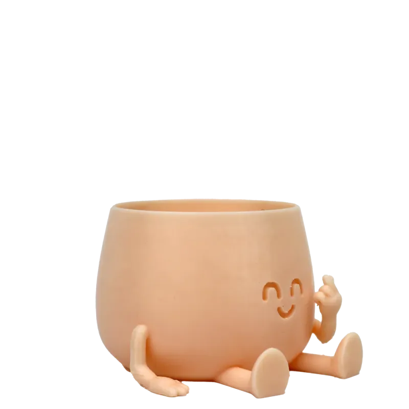 Happy Pot - Love | Pflanztopf mit K-Heart Geste aus nachhaltigem PLA+