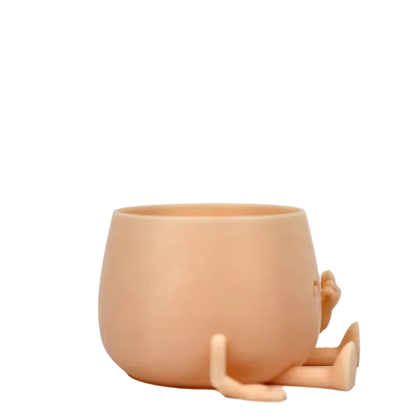 Happy Pot - Love | Pflanztopf mit K-Heart Geste aus nachhaltigem PLA+