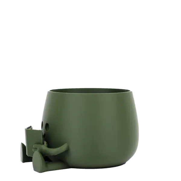 Happy Pot - Bookworm | Pflanztopf für Leseratten aus nachhaltigem PLA+