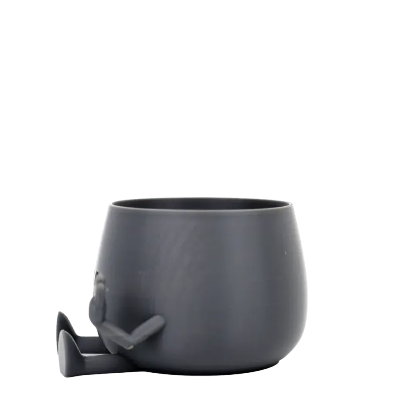 Happy Pot - Hey ya | Freundlicher Pflanztopf aus nachhaltigem PLA+