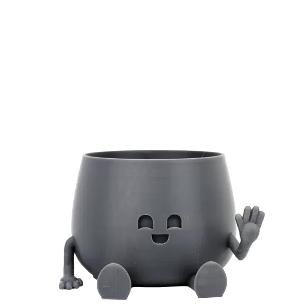 Happy Pot - Hey ya | Freundlicher Pflanztopf aus nachhaltigem PLA+