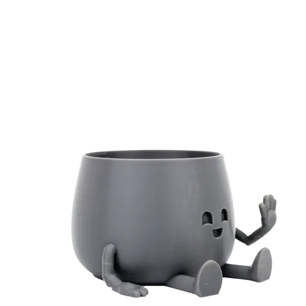 Happy Pot - Hey ya | Freundlicher Pflanztopf aus nachhaltigem PLA+