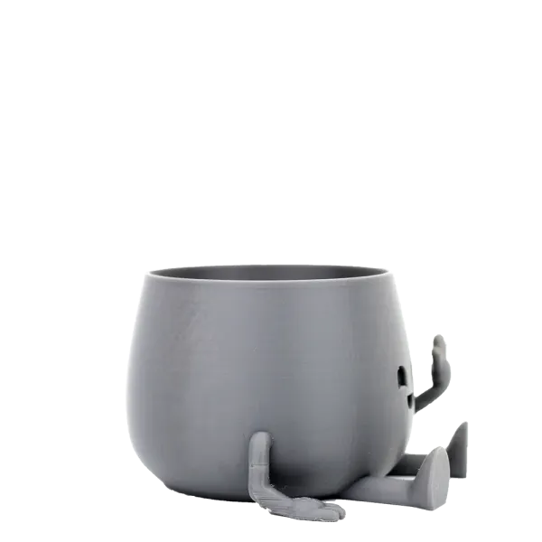 Happy Pot - Hey ya | Freundlicher Pflanztopf aus nachhaltigem PLA+